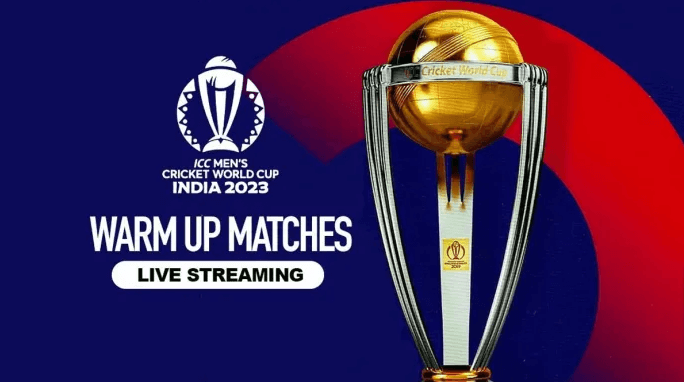 cricket world cup 2023 warm up match live streaming